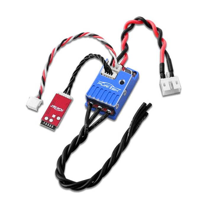 FRU2168 Momentum V2 20A/40A Brushless Sensorless ESC Combo with Bluetooth, Aluminum Blue Case: Drift/Race
