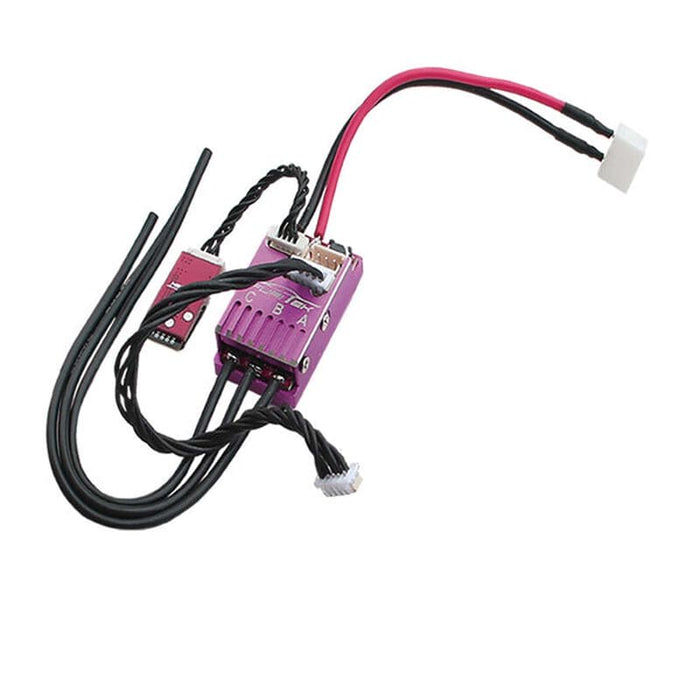 FRU2204 Cyclos 2S Lipo 20A/40A Brushless Sensored ESC, Aluminum Purple Case: Drift/Race