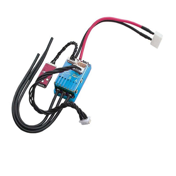 FRU2210 Cyclos 2S Lipo 20A/40A Brushless Sensored ESC with Bluetooth, Aluminum Blue Case: Drift/Race