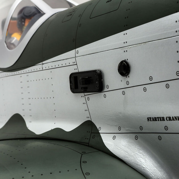 HAN2820BRME Hangar 9 P-51D Mustang 20cc ARF w/ BLX Motor, ESC, Retract Set