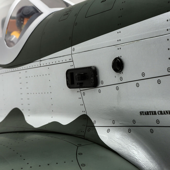 HAN2820BR Hangar 9 P-51D Mustang 20cc ARF w/ E-Flite Retract Combo