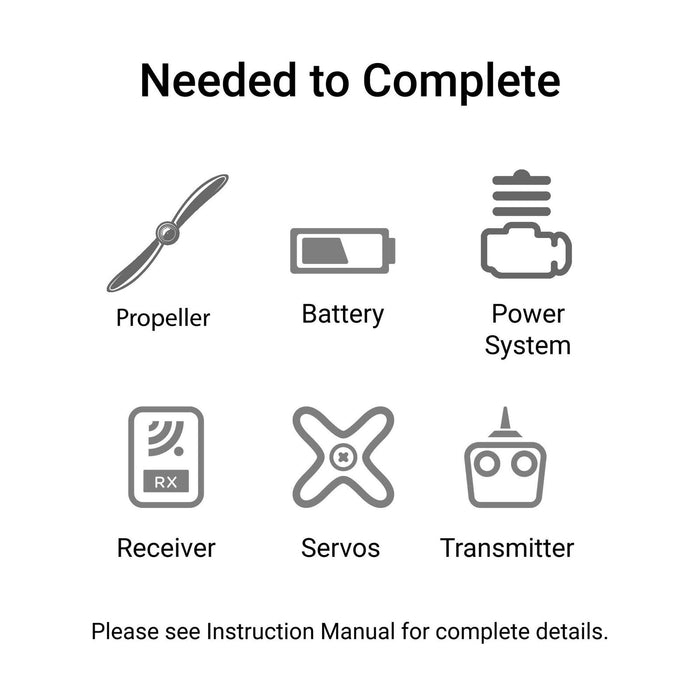 HAN2820BR Hangar 9 P-51D Mustang 20cc ARF w/ E-Flite Retract Combo