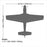 HAN2820B Hangar 9 P-51D Mustang 20cc ARF Version
