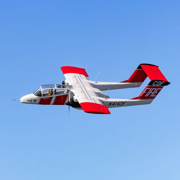 HAN5055CEP OV-10 Bronco 20cc ARF with Landing Gear Set, Spektrum Avian Motors and ESCs Combo