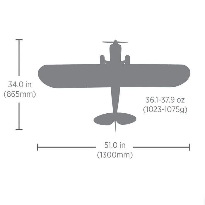 HBZ32001SE Carbon Cub S 2 1.3m Cleetus McFarland Special Edition RTF Basic