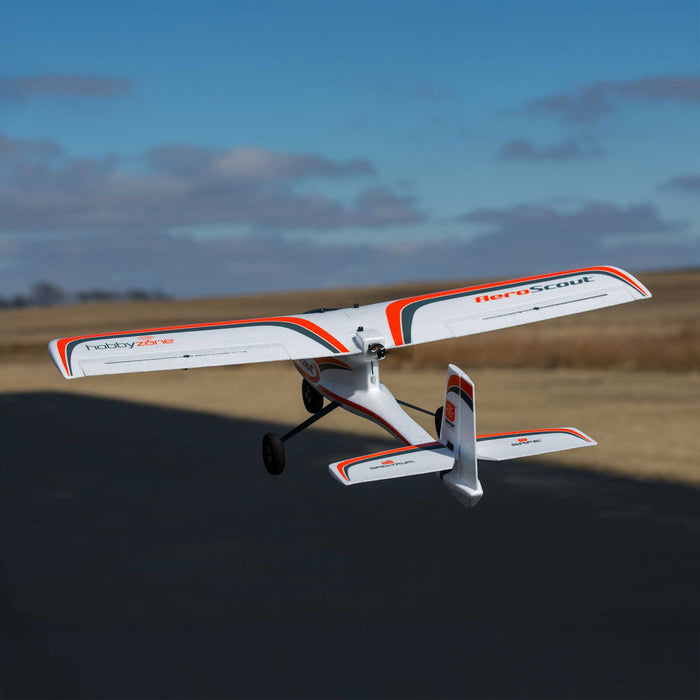 HBZ380002 HobbyZone AeroScout S 2 1.1m RTF Basic w/RealFlight, AS3X+ SAFE