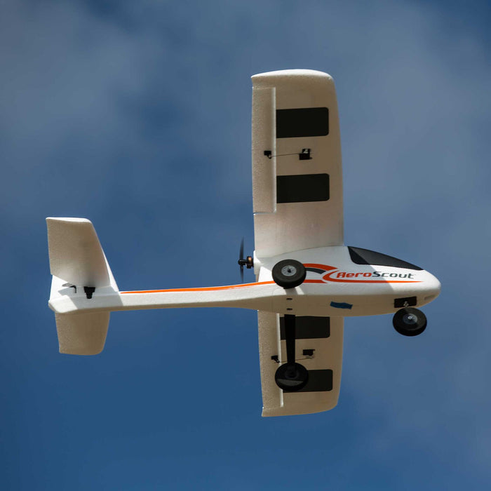 HBZ380002 HobbyZone AeroScout S 2 1.1m RTF Basic w/RealFlight, AS3X+ SAFE