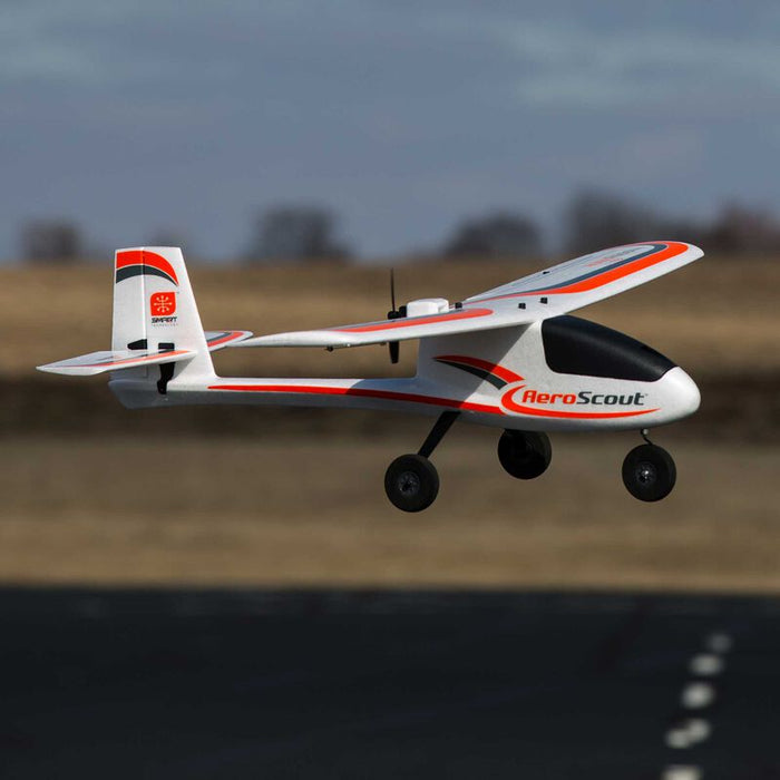 HBZ385002 HobbyZone AeroScout S 2 1.1m BNF Basic with SAFE