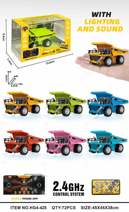 RCPHG4-425GRN 1:64 R/C Micro Dump HG4-425 **order #HG4001 Gun remote - Fits all HG4 models