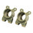 HRAAB722HRC Hot Racing Aluminum Rear High Roll Center Hub Set, 1/10 Team Associated RC10B7