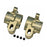 HRAAB722HRC Hot Racing Aluminum Rear High Roll Center Hub Set, 1/10 Team Associated RC10B7