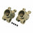 HRAAB722HRC Hot Racing Aluminum Rear High Roll Center Hub Set, 1/10 Team Associated RC10B7