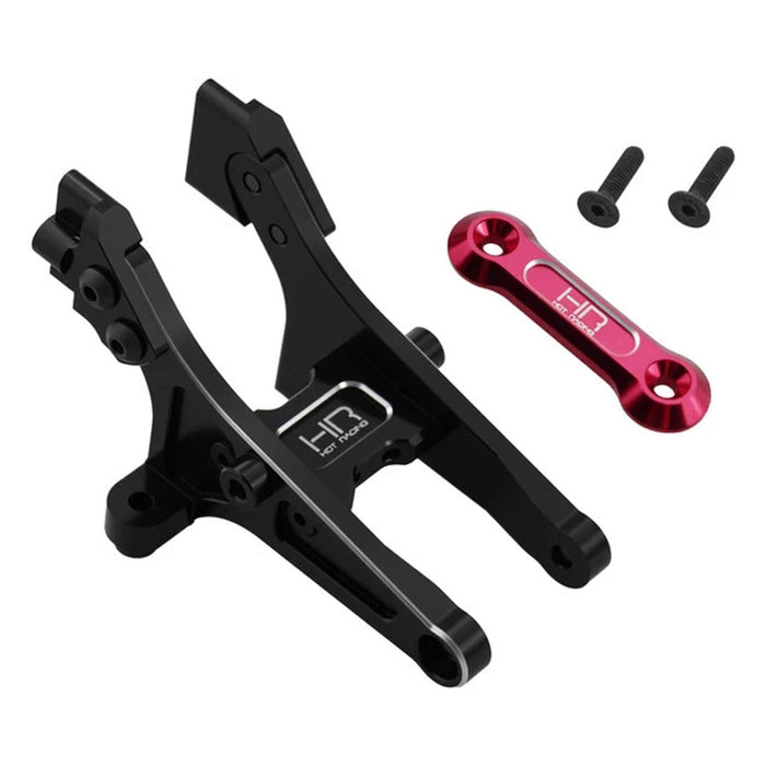 HRAAMN40M02Hot Racing Aluminum Wing Mount & Brace, Red, 1/16 ARRMA Mini Kraton