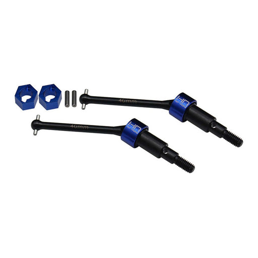 HRAGRM288NCR	 Rear Steel CVD Axle Set, Arrma Grom & Losi Nascar Vehicles