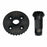 HRAGRM9302R Hot Racing Steel Rear Helical 30T Ring Gear & 12T Pinion Gear Set, ARRMA GROM & Losi NASCAR Vehicles