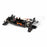 HRALMCB14HL01 Hot Racing Aluminum +5mm High Speed Chassis Kit, 1/24 Losi Micro-B