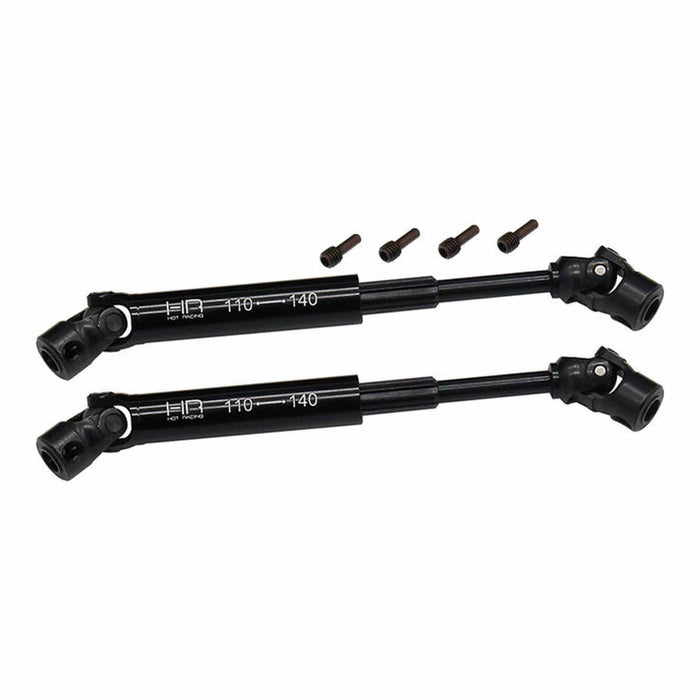 HRALMJ37M Hot Racing Steel Heavy Duty Telescoping Center Driveshafts, 1/8 Losi LMT (2)