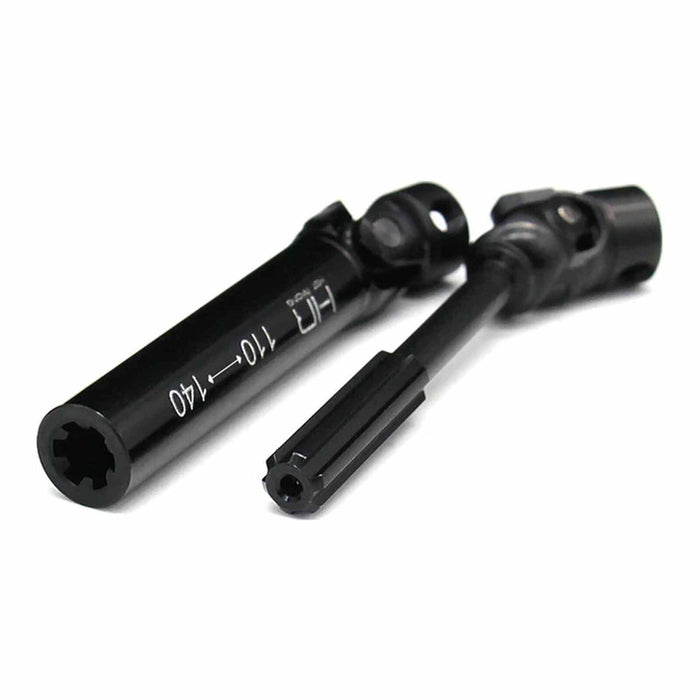 HRALMJ37M Hot Racing Steel Heavy Duty Telescoping Center Driveshafts, 1/8 Losi LMT (2)
