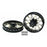 HRALPC524G01 24 Wire Gold Spoke Black Wheel Set, 1/4 Losi Promoto-MX