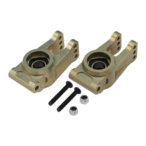 HRALSLN22MH Rear Aluminum Heavy Duty Hub Set, 1/6 Losi Super Lasernut