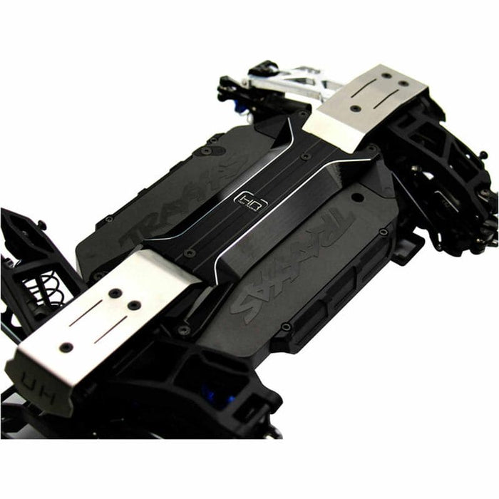 HRAMMX133M01 Aluminum Lower Chassis Cover Plate, 1/10 Traxxas Mini Maxx