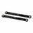 HRAMMX49TW01 Hot Racing Aluminum Steering Links, 1/16 Traxxas Mini XRT (2)