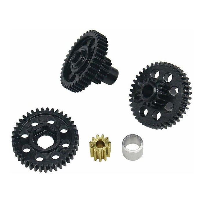 HRARACM38U Hot Racing 20.5:1 Steel Gear Set, Ultra Low Range, 1/18 Redcat Ascent-18