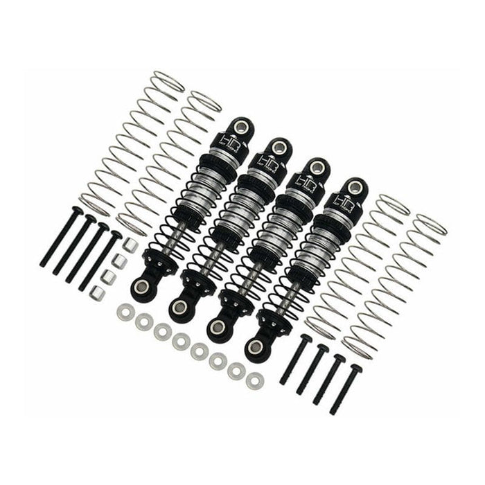 HRARACM51DP08 Threaded Aluminum Shocks Set, 1/18 Redcat Ascent 18