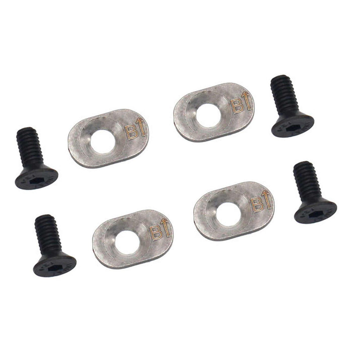 HRASSLG889B Hot Racing 1.5 Mod Steel Fixed Motor Mount Washer: Traxxas Sledge