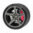 HRASW49FS14 Hot Racing Aluminum 5 spoke Steering Wheel, FlySky NB4 Transmitter, Gunmetal