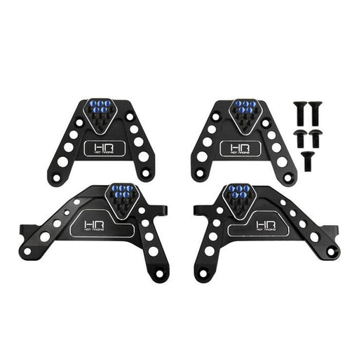 HRASXTT283J01 Support de tour d'amortisseur en aluminium - Fixation Panhard - SCX30