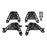 HRASXTT283J01 Aluminum Shock Towers Panhard Mount - SCX30