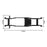 HRASXTY14LC01 Hot Racing Aluminum & Carbon Fiber Low-CG Angle Chassis, 1/30 Axial SCX30