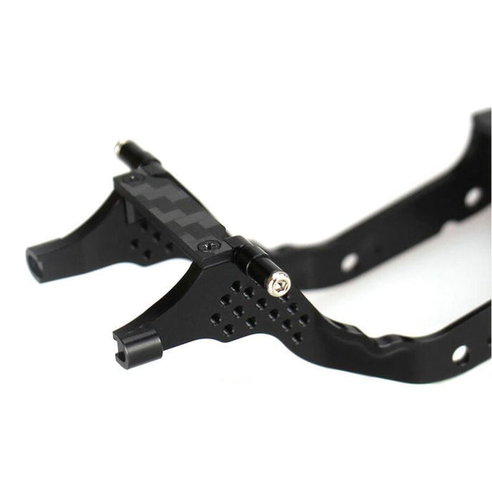 HRASXTY14LC01 Hot Racing Aluminum & Carbon Fiber Low-CG Angle Chassis, 1/30 Axial SCX30