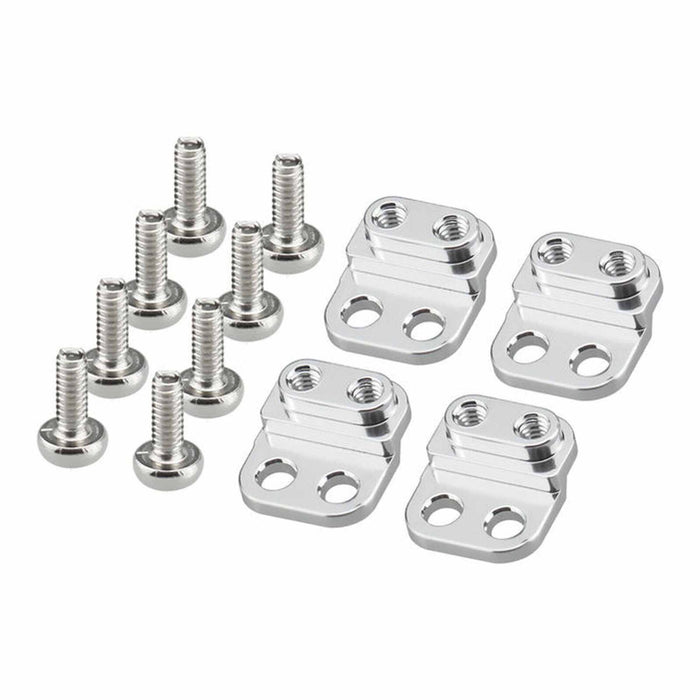 HRASXTY28X08 Hot Racing Aluminum Upper Shock Mount Lift Kit, 1/30 Axial SCX30