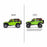 HRASXTY28X08 Hot Racing Aluminum Upper Shock Mount Lift Kit, 1/30 Axial SCX30