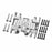 HRASXTY38LH08 Hot Racing All Metal Transmission (Gearbox) Assembly, 1/10 Axial Wraith