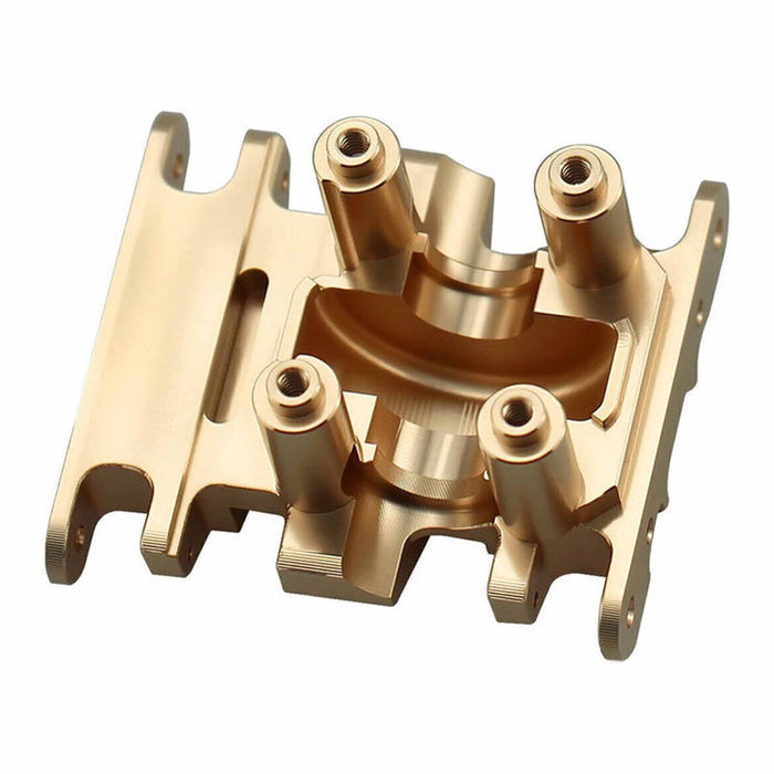 HRASXTY38LH Hot Racing Brass Center Gear Box Mount, 1/30 Axial SCX30