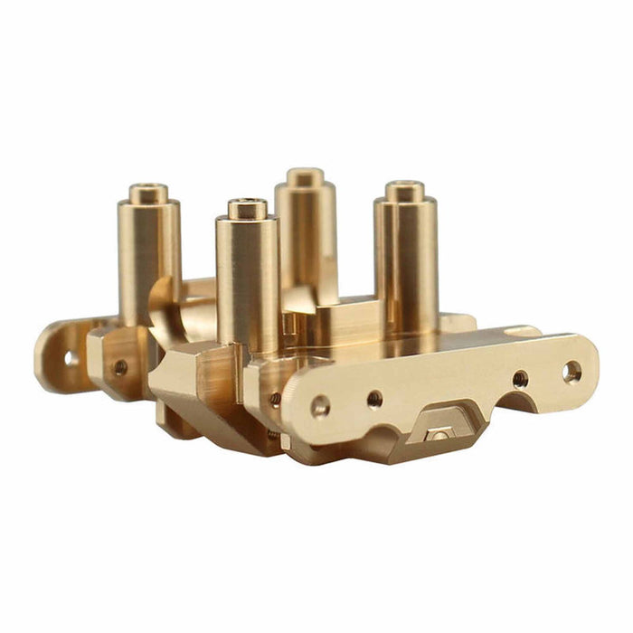 HRASXTY38LH Hot Racing Brass Center Gear Box Mount, 1/30 Axial SCX30