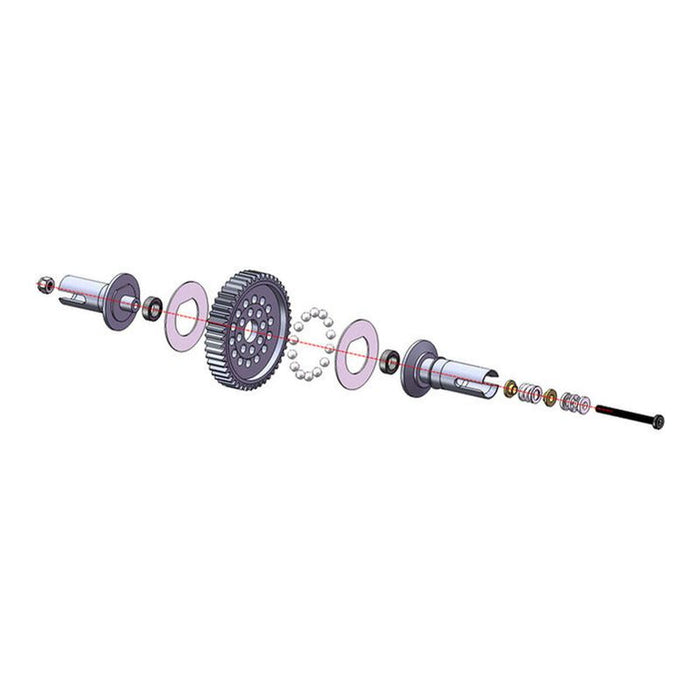HRATBF01 Adjustable Ball Diff Set BF MB Frog