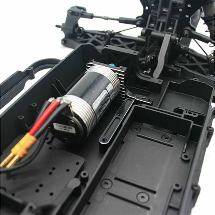 HRATMT18H01 Hot Racing Aluminum Adjustable Motor Mount, 1/10 Tekno MT410 2.0