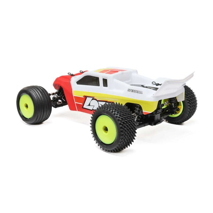 LOS-1056T1	 1/18 Mini-T 2.0 V2 2WD Stadium Truck Brushless RTR, Red (FOR Extra battery ORDER #SPMX812SH2)