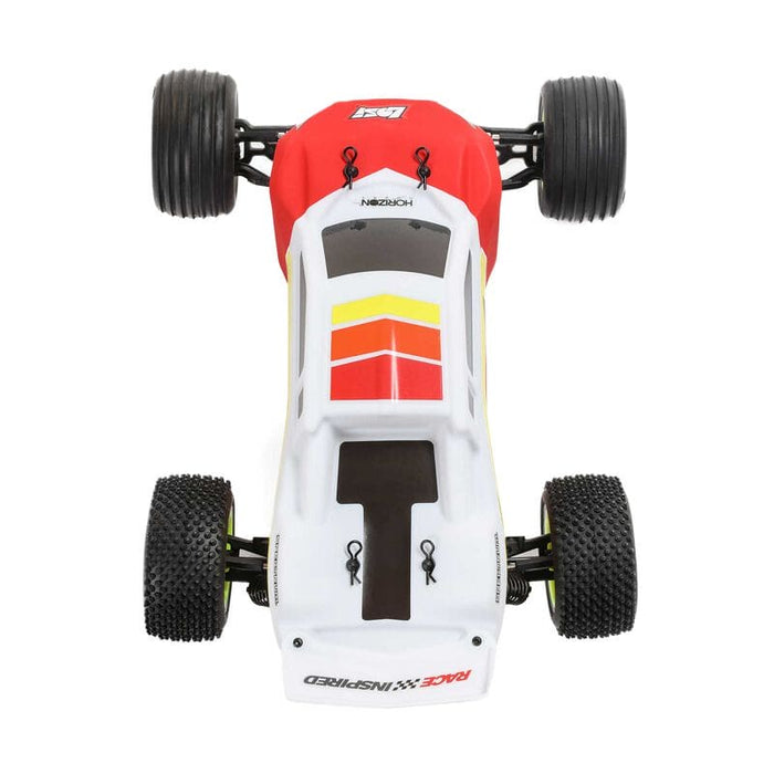 LOS-1056T1	 1/18 Mini-T 2.0 V2 2WD Stadium Truck Brushless RTR, Red (FOR Extra battery ORDER #SPMX812SH2)
