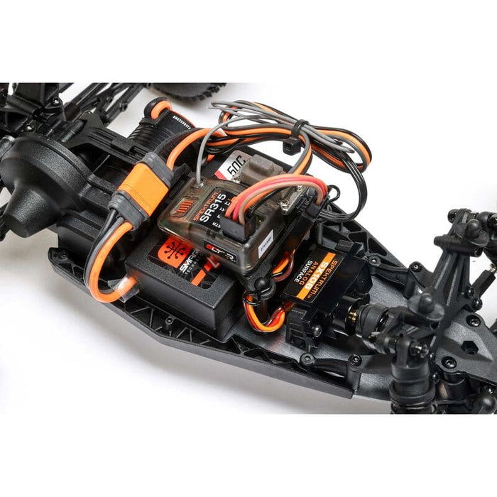 LOS-1056T1	 1/18 Mini-T 2.0 V2 2WD Stadium Truck Brushless RTR, Red (FOR Extra battery ORDER #SPMX812SH2)