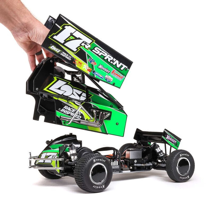 LOS-1387T2 1/10 22S Sprint 2WD RTR, Green ** Needed to Complete #SPMX-1032