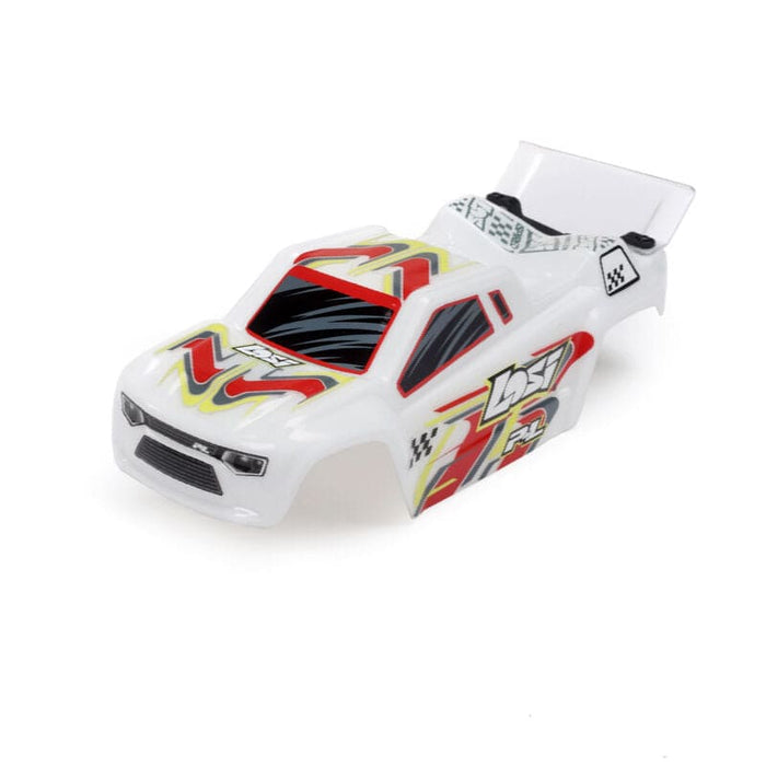 LOS-1392T1 1/28 Micro-T 2S 2WD RTR Stadium Truck (Battery & Charger Included), White
