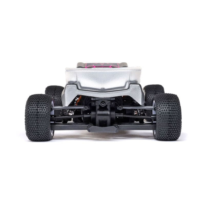 LOS-1392T2 1/28 Micro-T 2S 2WD RTR Stadium Truck (Battery & Charger Included), Silver