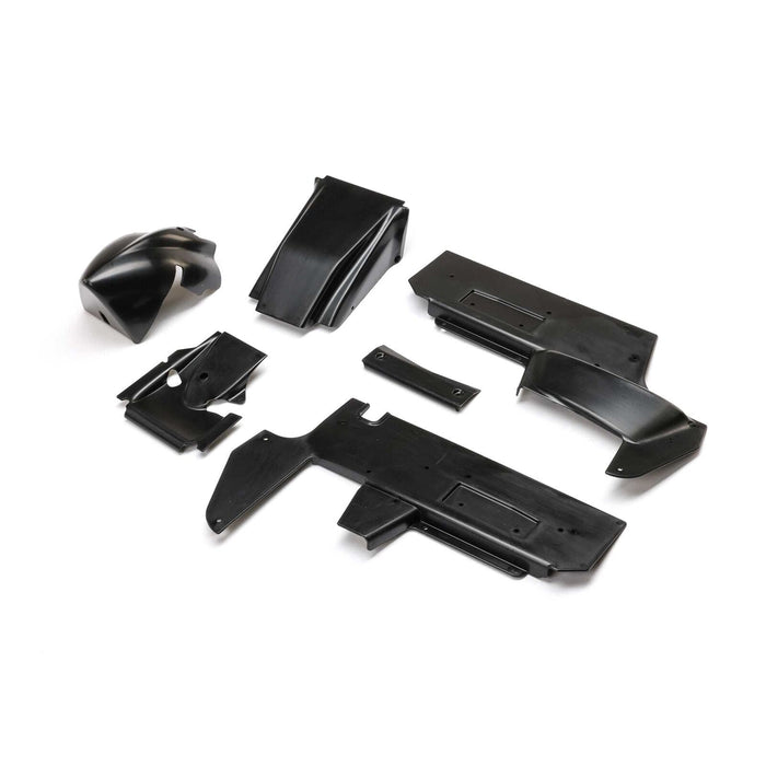 LOS-1888 Body Panel Set, Black: 22S Sprint