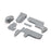 LOS-1889 Body Panel Set, Silver: 22S Sprint