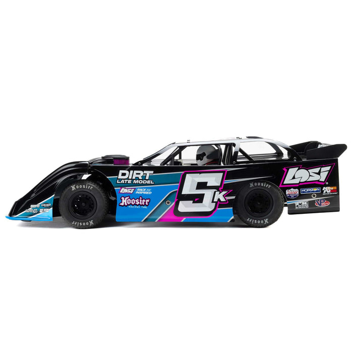 LOS-2167T1 Losi 1/10 22S Dirt Late Model 2WD RTR - Blue